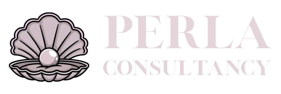 Perla logo pembe